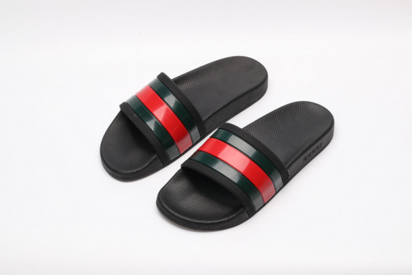G*u*i web rubber slide sandal