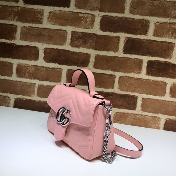 G*u*i gg marmont mini top handle bag