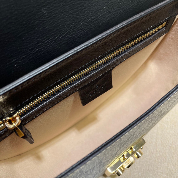 G*u*i padlock small shoulder bag