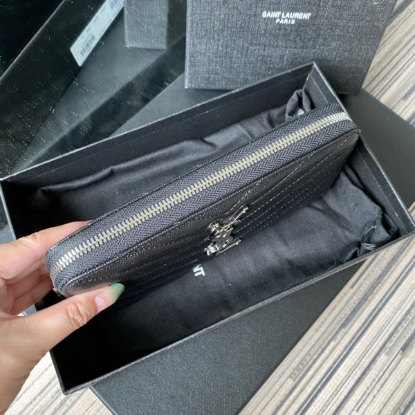 Y*L monogram zippy wallet