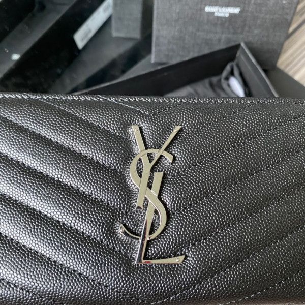 Y*L monogram zippy wallet