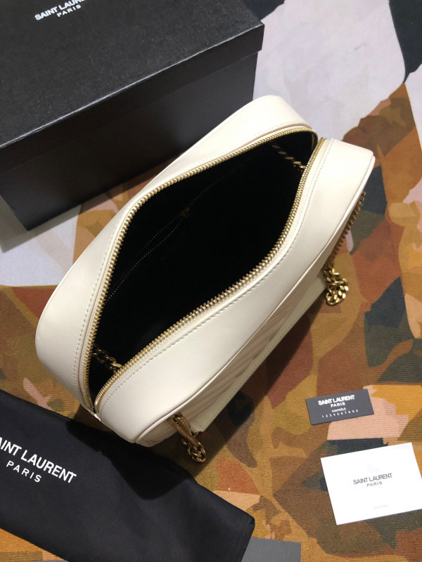 Y*L joan camera bag in y-quilted smooth leather