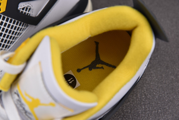 AIR JORDAN 4 WOMENS "VIVID SULFUR" AQ9129-101