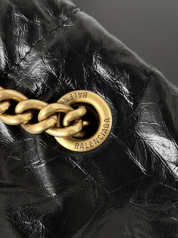 Ba*len*cia*ga crush tote-39.9x46.0x14.0cm