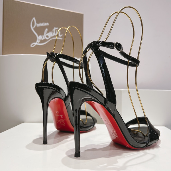 Ch**an louboutin ankle strap sandal