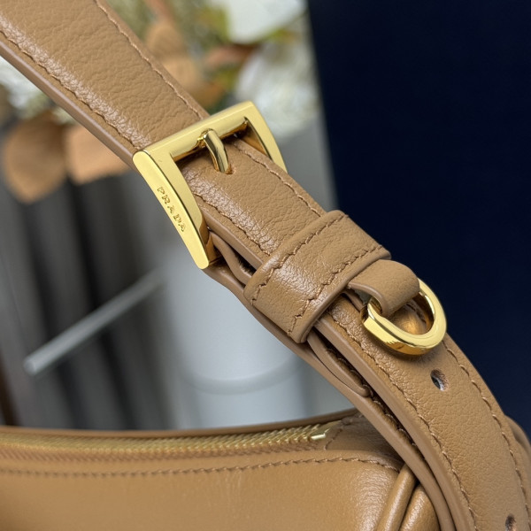 Pra*a demi-lune large shoulder bag-42*19.5*8.5cm